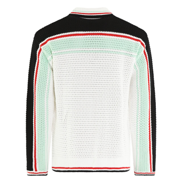 Casablanca Heren crochet shirt MPF25-KW-998-01 large