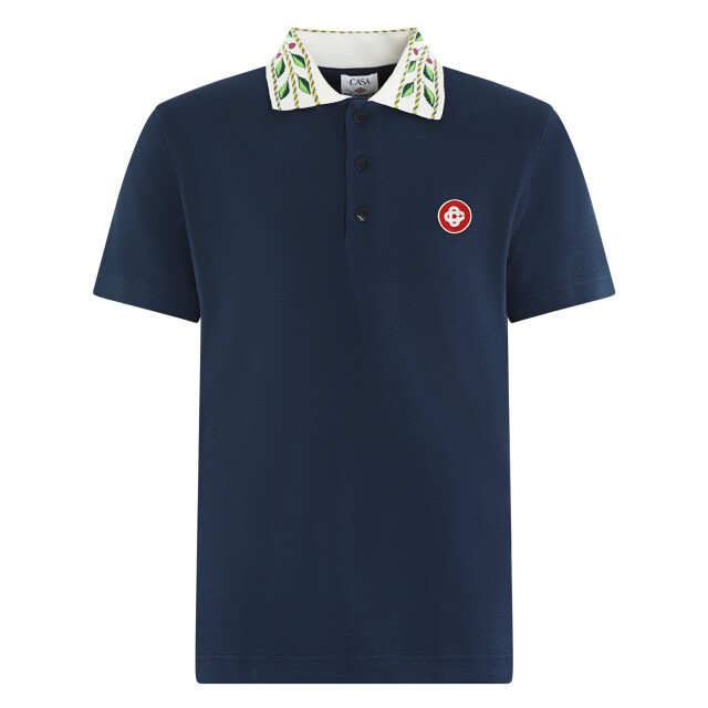 Casablanca Heren laurel pique polo MPF25-JTP-243-02 large