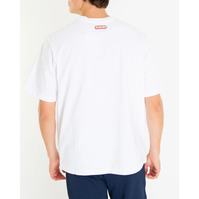 Casablanca Heren white jersey M-AW25-JTS-044-04 large