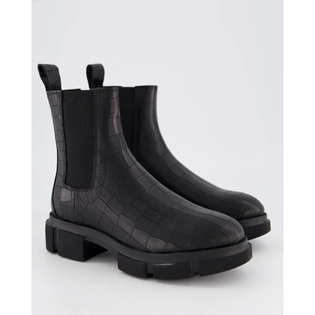 Copenhagen Dames cph570 croco boot CPH570-Black large