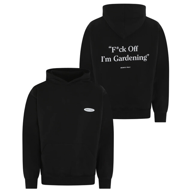 Bram's Fruit Heren f*ck off hoodie 1032-Black large