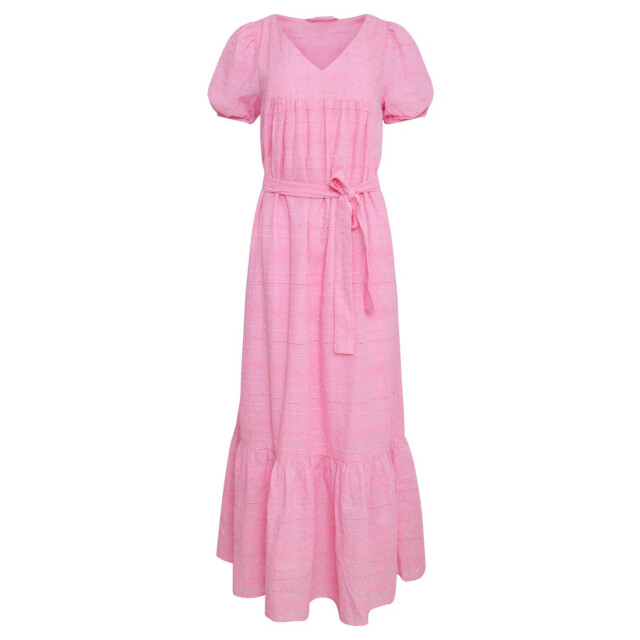 Smashed Lemon 23357-420 zomerjurk met v-halskorte pof mouwen van 100% katoen | 23357-420-S large Smashed Lemon 23357-420 zomerjurk met v-halskorte pof mouwen van 100% katoen | 23357-420-S large