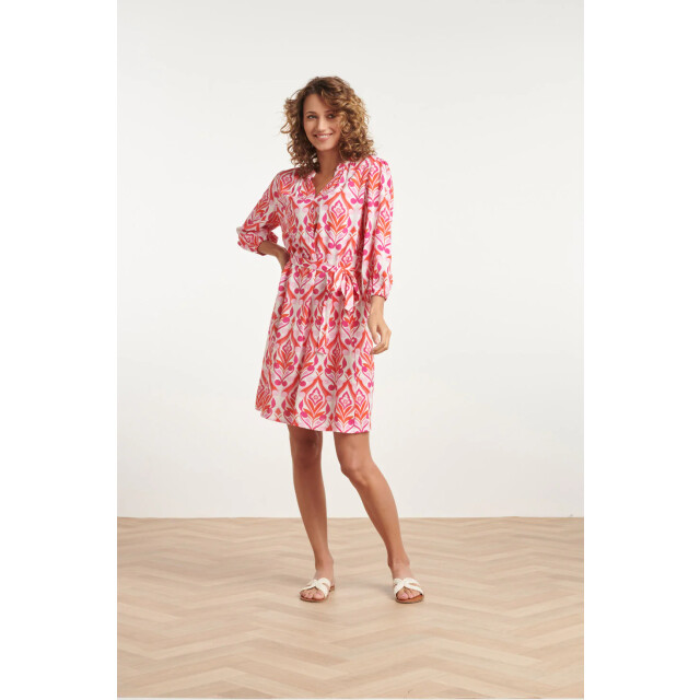 Smashed Lemon 24159 zomerjurk met ornamentprintverschillende tinten | 24159-000-998 large