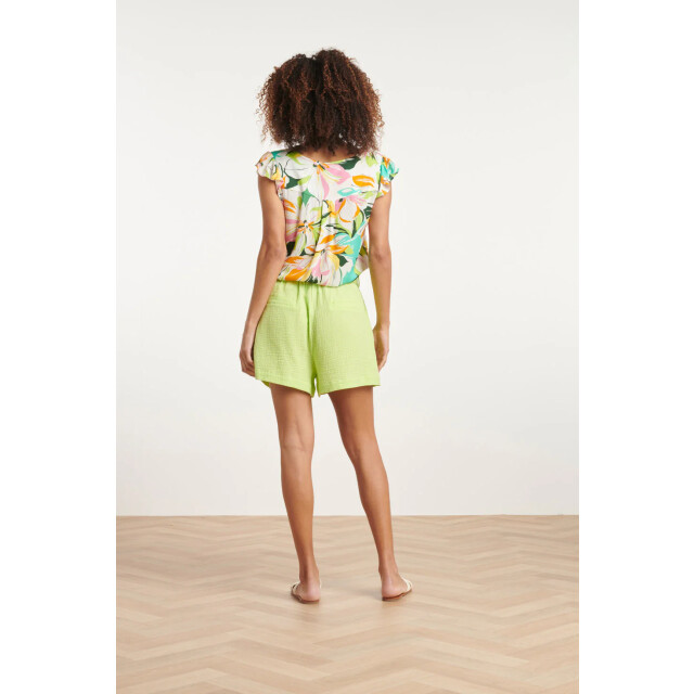 Smashed Lemon 24149 zomer top met bloemenprintlevendige en | 24149-010-998 large