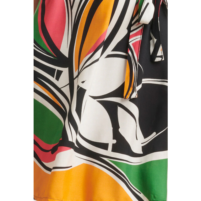 Smashed Lemon 24151 zomerjurk met abstracte bloemenprint | 24151-999-998 large