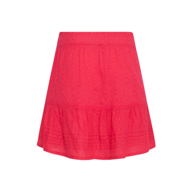 Smashed Lemon 24133 katoenen dobby rok met decoratieve tapes | 8720331245742 large