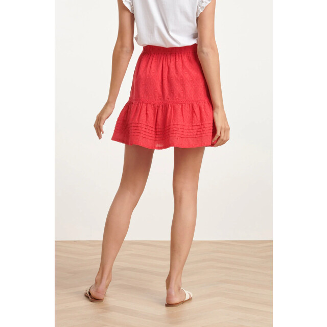 Smashed Lemon 24133 katoenen dobby rok met decoratieve tapes | 8720331245742 large