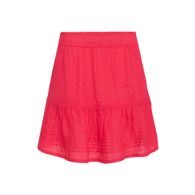 Smashed Lemon 24133 katoenen dobby rok met decoratieve tapes | 8720331245742 large