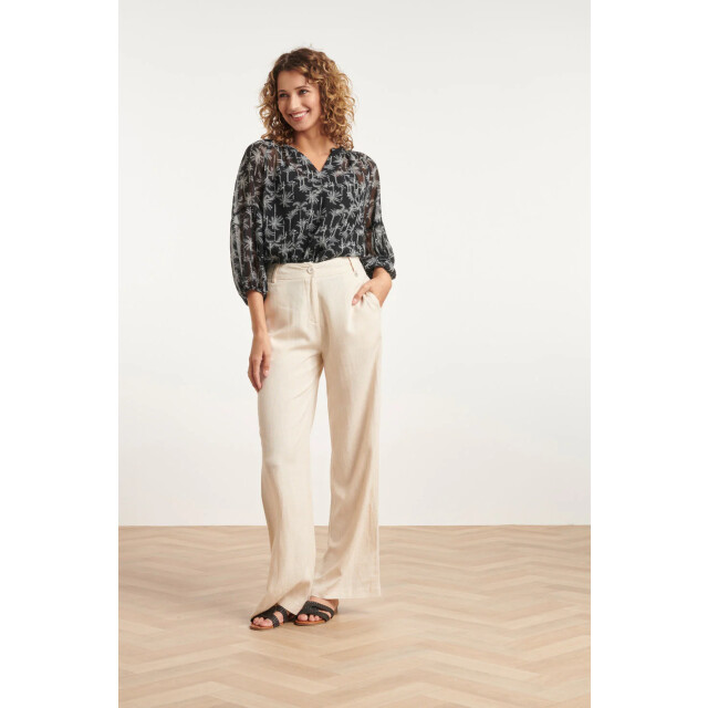 Smashed Lemon 24085 lange broek met ritsriemlussen | 8720331238089 large
