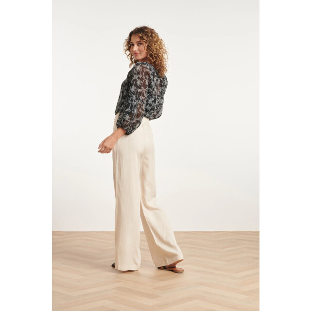 Smashed Lemon 24085 lange broek met ritsriemlussen | 8720331238089 large