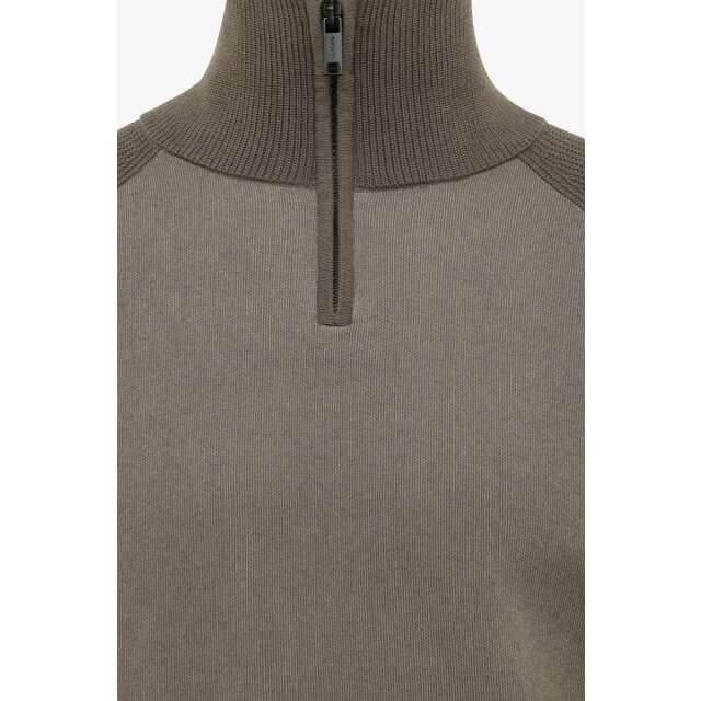 Genti Zip turtle neck double face 159174033 large