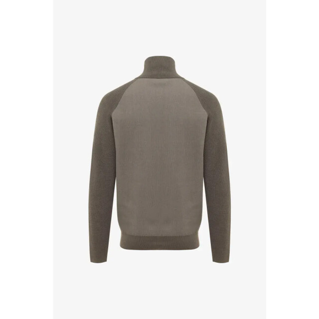 Genti Zip turtle neck double face 159174033 large
