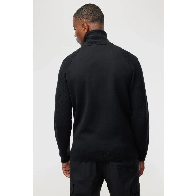 Genti Zip turtle neck double face 159174062 large