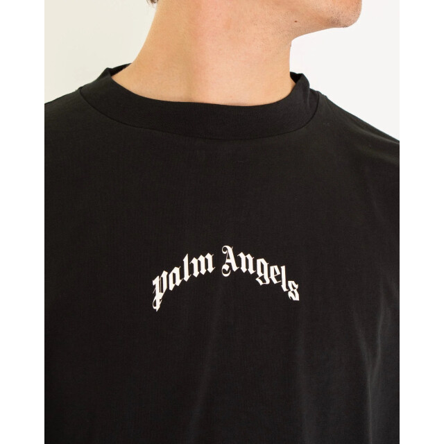 Palm Angels Heren back curved t-shirt PMAA10BF25JERO001-1003 large
