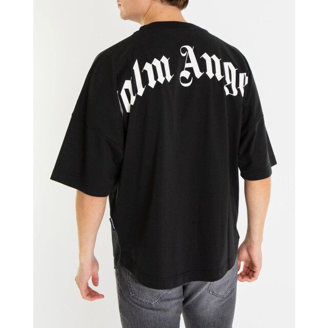 Palm Angels Heren back curved t-shirt PMAA10BF25JERO001-1003 large