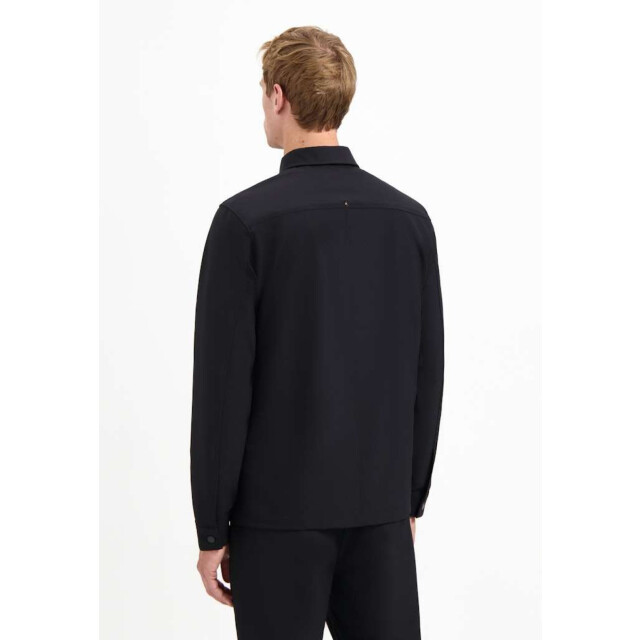No Excess Overshirt full zipper stretch sedoc black 29510804-020 large
