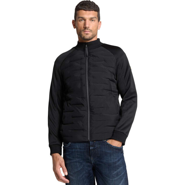 No Excess Jacket short fit sealed knitted mix black 29630810-020 large