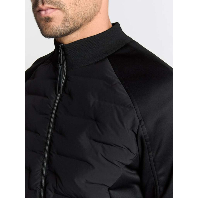 No Excess Jacket short fit sealed knitted mix black 29630810-020 large