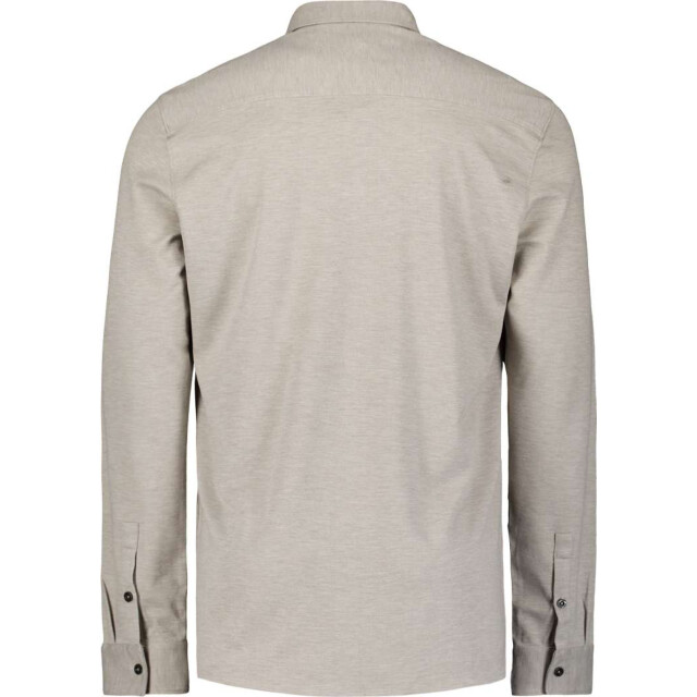 No Excess Shirt jersey melange stretch clay N4180-018 large