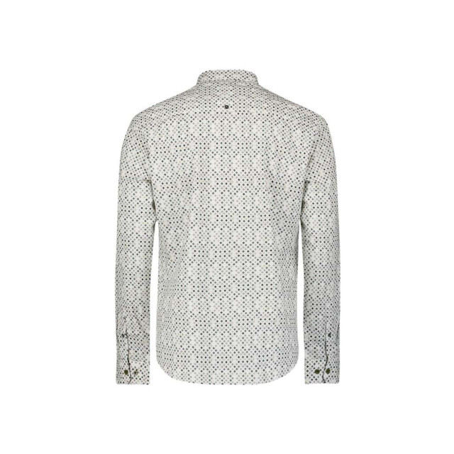 No Excess Shirt stretch allover printed dark green 29450804-052 large