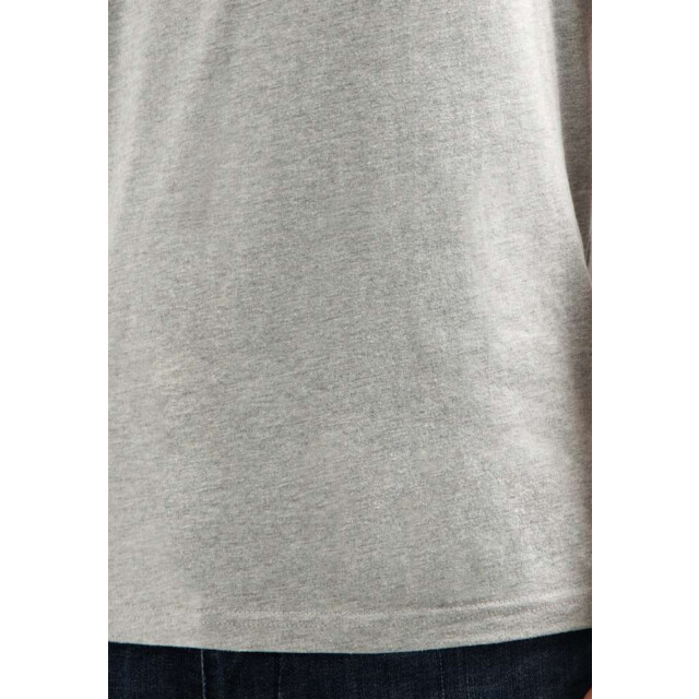 No Excess T-shirt crewneck solid basic grey melange 29340701SN-102 large