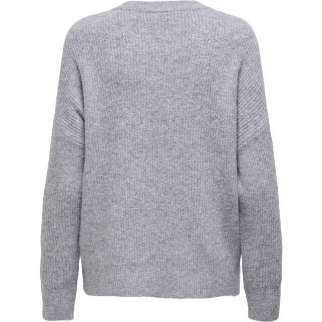 Only Onljerico l/s pullover knt noos grey melange/cd pa 15339731-179076001 large