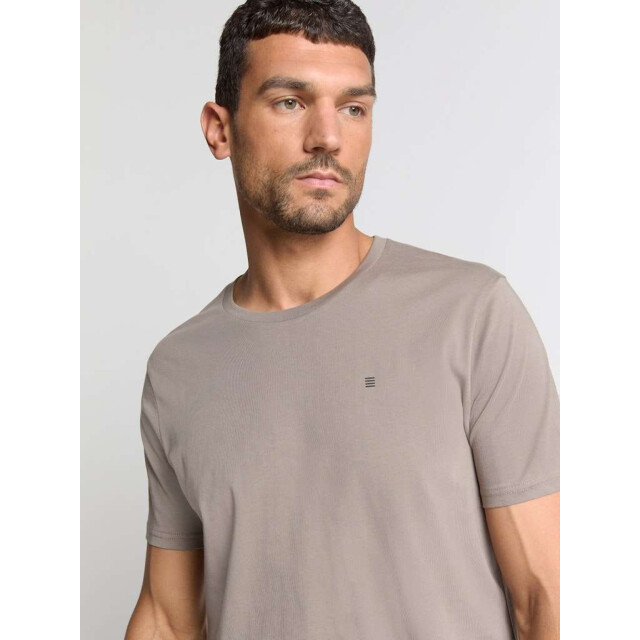 No Excess T-shirt crewneck solid basic clay 29340701SN-018 large