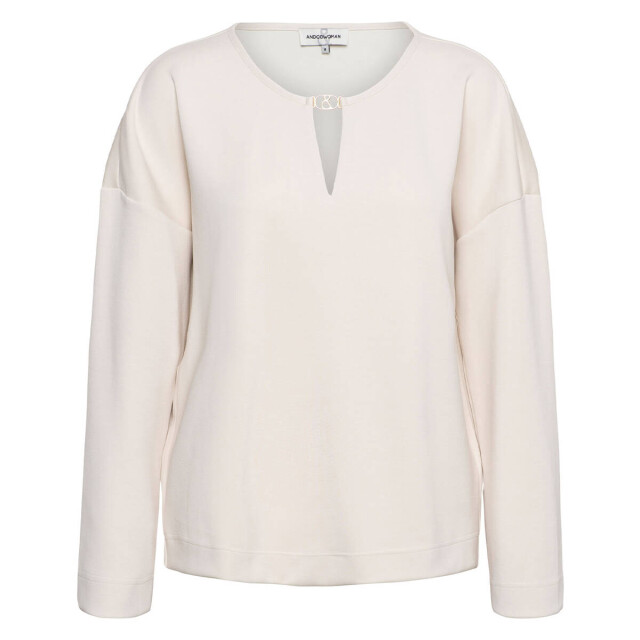 &Co Woman Blouse lange mouw to308 dace &Co Woman Top lange mouw TO308 DACE large
