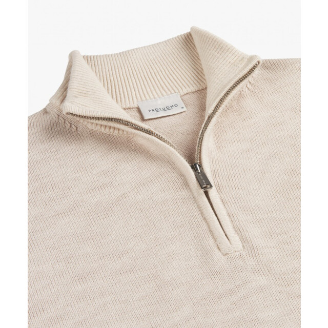 Profuomo Ppwj30042c e heren trui half zip profu E/PPWJ30042C large