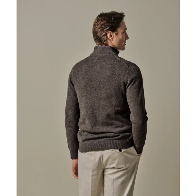 Profuomo Ppwj30029b h heren trui met half zip in profu H/PPWJ30029B large