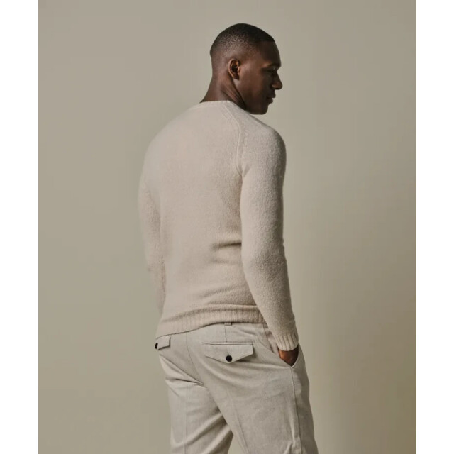 Profuomo Ppwj30037d f1 heren trui - crew neck sand profu F1/PPWJ30037D large