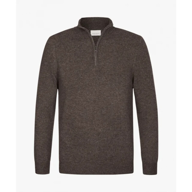 Profuomo Ppwj30029b h heren trui met half zip in profu H/PPWJ30029B large