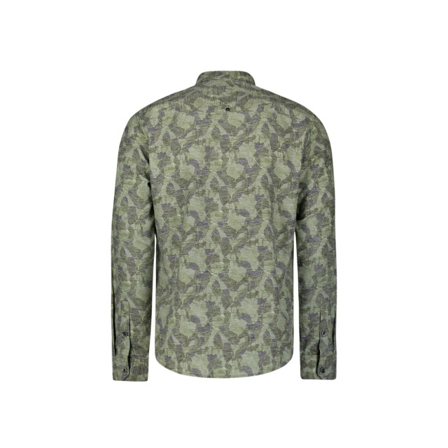 No Excess Heren overhemd 29400835 052 dark green NoExcess 29400835 052DarkGreen large