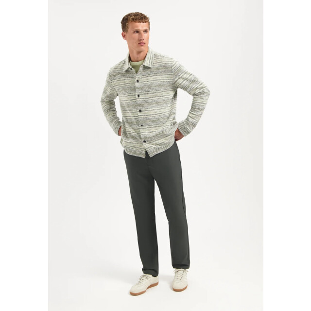 No Excess Heren overshirt 29400883 052 dark green NoExcess Overshirt 29400883 052DarkGreen large