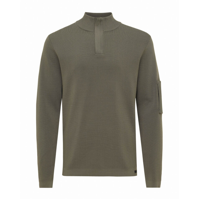 Genti Pull over half zip 103820-001-L large