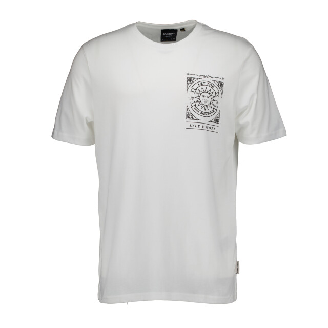 Lyle and Scott Lyle&scott sunshine inn graphic t-shirts ts2307v TS2307V large