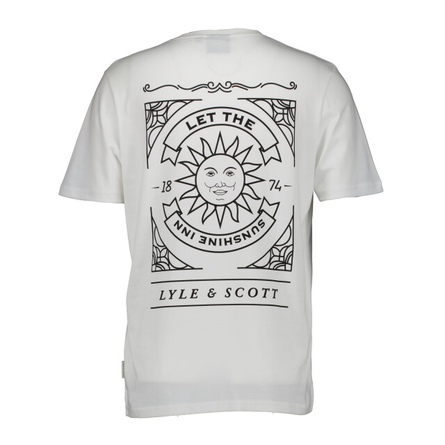 Lyle and Scott Lyle&scott sunshine inn graphic t-shirts ts2307v TS2307V large