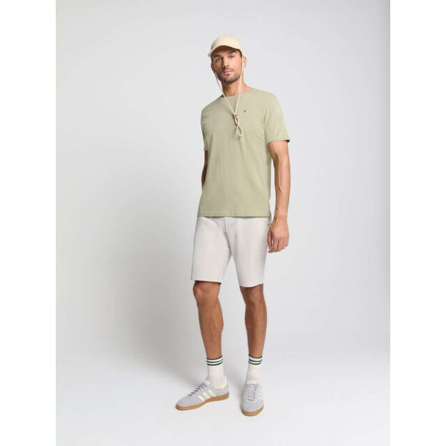 No Excess T-shirt crewneck solid basic light moss 29340701SN-197 large
