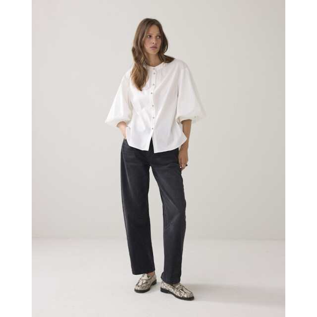 Summum 2s3325-12310 blouse cotton stretch 2s3325-12310 large