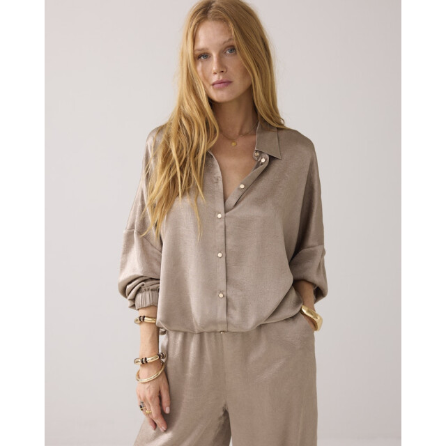 Summum 2s3145-12294 blouse crinkle satin 2s3145-12294 large