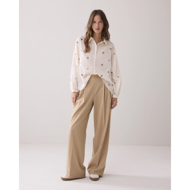 Summum 2s3328-12012 122 blouse scattered embro ivory 2s3328-12012 122 large