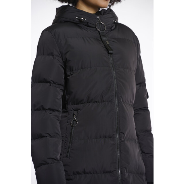 Rino & Pelle Long padded hooded coat - 4509.80.0011 large Rino & Pelle Long padded hooded coat - 4509.80.0011 large