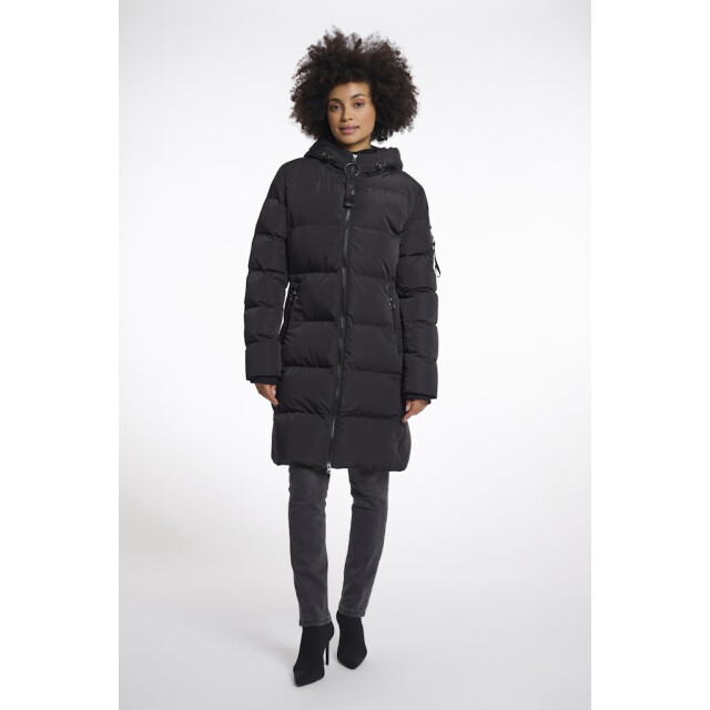 Rino & Pelle Long padded hooded coat - 4509.80.0011 large Rino & Pelle Long padded hooded coat - 4509.80.0011 large