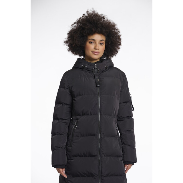 Rino & Pelle Long padded hooded coat - 4509.80.0011 large Rino & Pelle Long padded hooded coat - 4509.80.0011 large