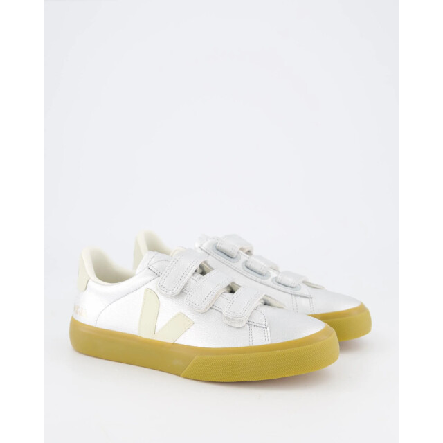 Veja Dames recife leather RC0520779-Silver large