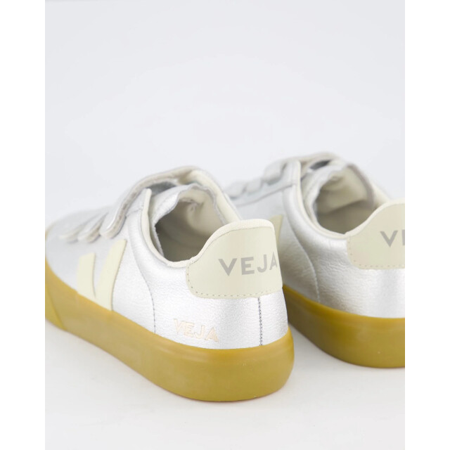 Veja Dames recife leather RC0520779-Silver large