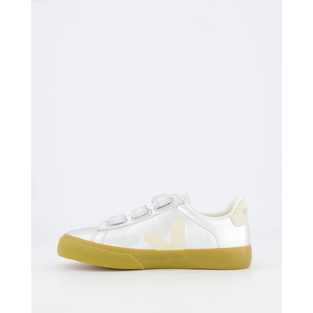 Veja Dames recife leather RC0520779-Silver large