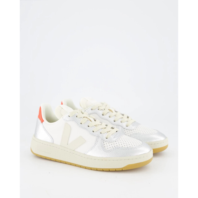 Veja Dames v-10 prime leather VI0220867-White Pierre large