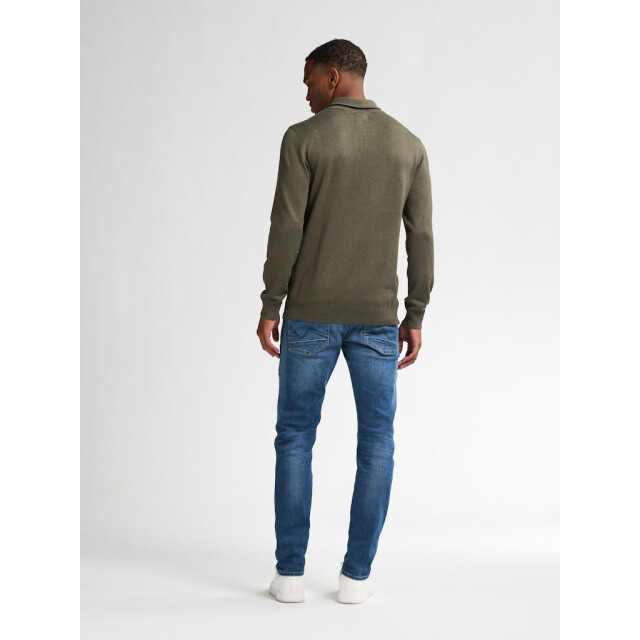 Petrol Industries Men knitwear collar basic army 5219.26.0013 large