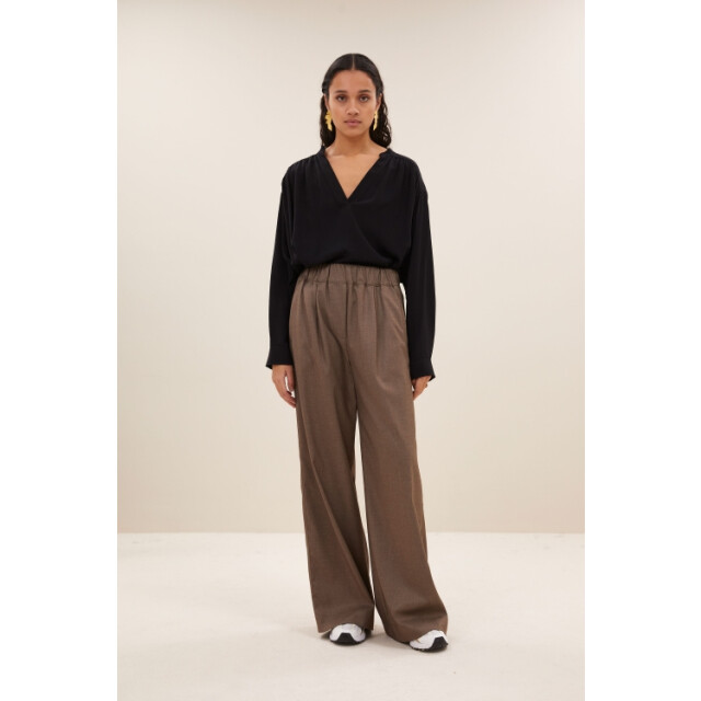 By-Bar Amsterdam benji melange pants 25518005 1706 biscuit melee 06541.820.0174 large